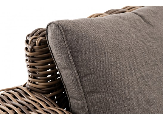 "Палермо" диван из искусственного ротанга трехместный, цвет соломенный в Каменске-Уральском