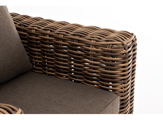 "Палермо" кресло из искусственного ротанга, цвет соломенный в Каменске-Уральском