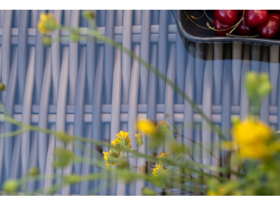 "Палермо" лаунж-зона из искусственного ротанга, цвет соломенный в Каменске-Уральском