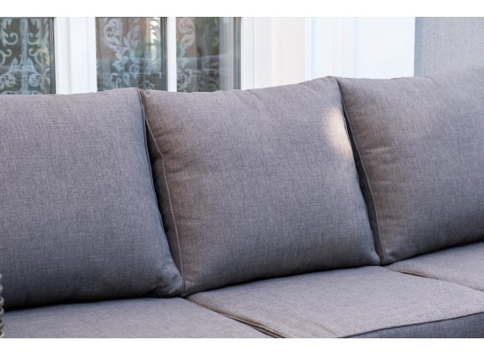 "Палермо" лаунж-зона из искусственного ротанга, цвет соломенный в Каменске-Уральском