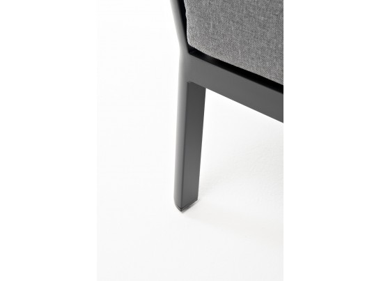 "Париж" модуль диванный алюминиевый угловой, цвет серый в Каменске-Уральском