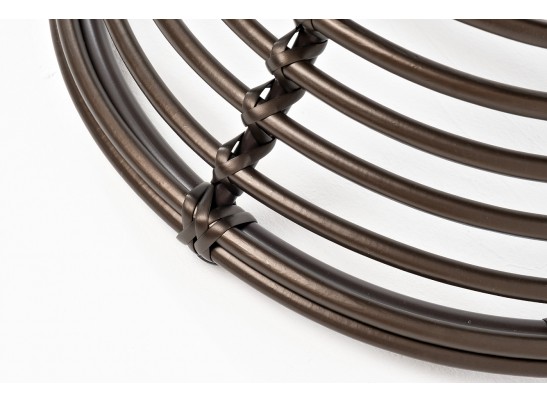 "Парма" кофейный столик из искусственного ротанга, цвет бронзовый в Каменске-Уральском