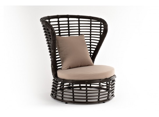 "Парма" кресло из искусственного ротанга, цвет бронзовый в Каменске-Уральском