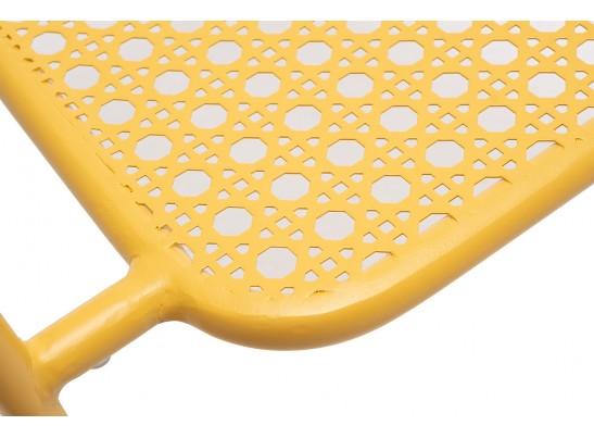 "Посейдон" стул с обработкой против ржавчины, стальной каркас, цвет желтый в Каменске-Уральском