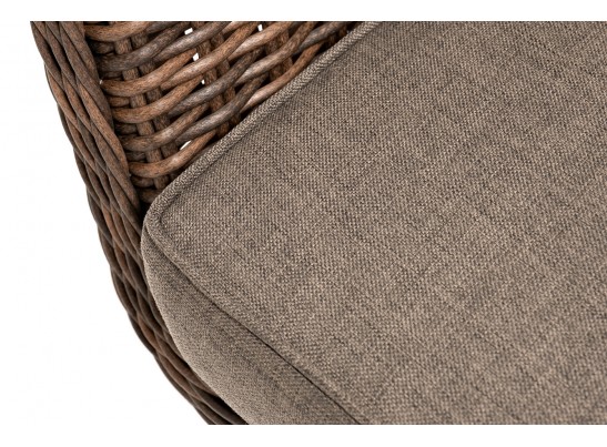 "Прованс" диван из искусственного ротанга трехместный, цвет коричневый в Каменске-Уральском