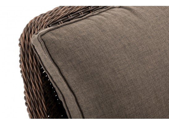 "Прованс" диван из искусственного ротанга трехместный, цвет коричневый в Каменске-Уральском