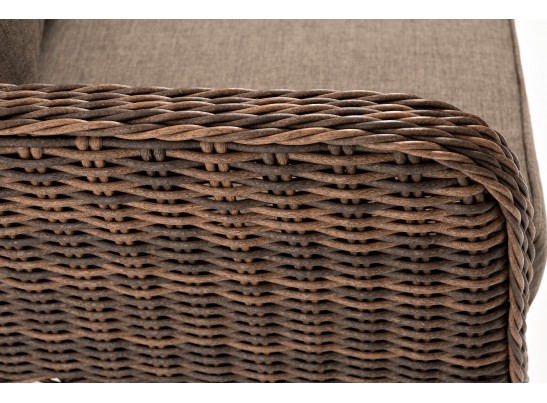 "Прованс" диван из искусственного ротанга трехместный, цвет коричневый в Каменске-Уральском