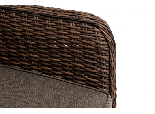 "Прованс" кресло из искусственного ротанга, цвет коричневый в Каменске-Уральском