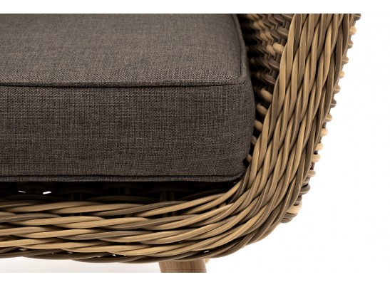 "Прованс" кресло из искусственного ротанга, цвет соломенный в Каменске-Уральском