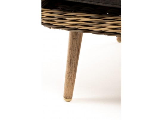 "Прованс" кресло из искусственного ротанга, цвет соломенный в Каменске-Уральском