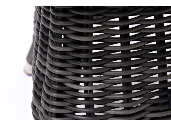 "Равенна" кофейный стол из искусственного ротанга, цвет графит в Каменске-Уральском