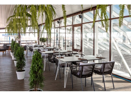 "Руссо" обеденный стол из HPL 150х80см, цвет молочный в Каменске-Уральском