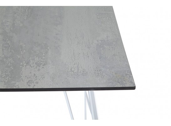 "Руссо" обеденный стол из HPL 150х80см, цвет светло-серый в Каменске-Уральском
