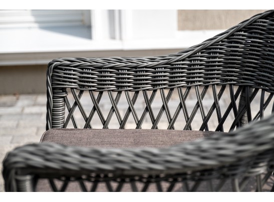 "Сицилия" обеденная группа плетеная, цвет графит в Каменске-Уральском