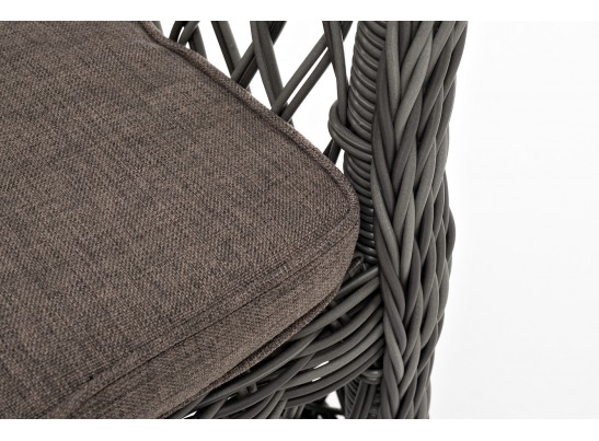 "Сицилия" плетеный стул из искусственного ротанга, цвет графит в Каменске-Уральском