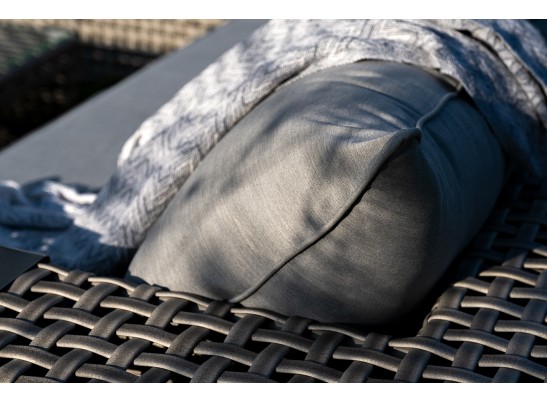 "Тито" лаунж-зона из искусственного ротанга, цвет серый в Каменске-Уральском