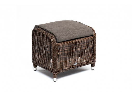"Толедо" пуф плетеный, цвет коричневый в Каменске-Уральском