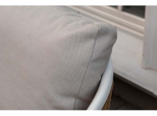 "Тоскана" лаунж-зона из искусственного ротанга, цвет соломенный в Каменске-Уральском