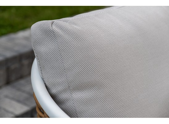 "Тоскана" лаунж-зона из искусственного ротанга, цвет соломенный в Каменске-Уральском