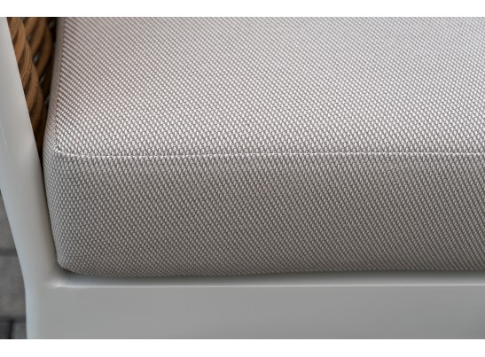 "Тоскана" лаунж-зона из искусственного ротанга, цвет соломенный в Каменске-Уральском