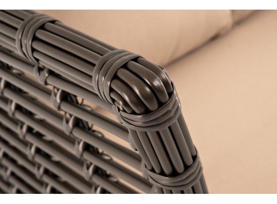 "Валенсия" диван из искусственного ротанга трехместный, цвет бронзовый в Каменске-Уральском