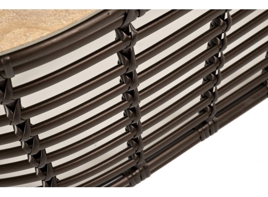 "Валенсия" журнальный столик из искусственного ротанга, цвет бронзовый в Каменске-Уральском