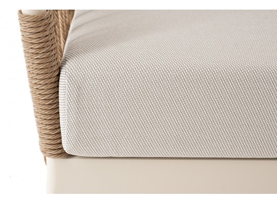 "Венеция" лаунж-зона из искусственного ротанга, цвет соломенный в Каменске-Уральском