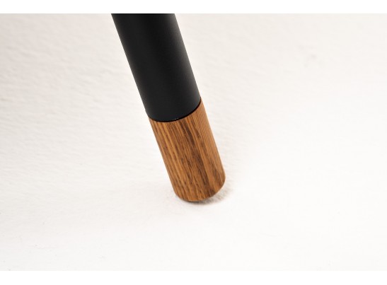 "Верона" журнальный столик из HPL 70х50, H40, каркас черный муар, цвет столешницы "серый гранит" в Каменске-Уральском