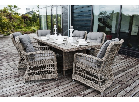 "Цесена" плетеный стол из искусственного ротанга в Каменске-Уральском