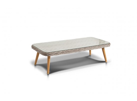 "Прованс" столик журнальный из ротанга, цвет бежевый в Каменске-Уральском