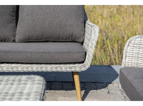 "Прованс" лаунж-зона плетеная из искусственного ротанга, цвет бежевый в Каменске-Уральском