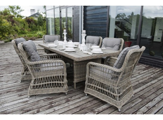 "Цесена" обеденная группа плетеная из искусственного ротанга в Каменске-Уральском