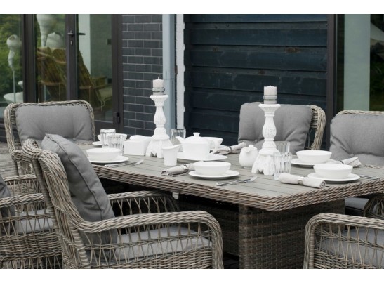 "Цесена" обеденная группа плетеная из искусственного ротанга в Каменске-Уральском