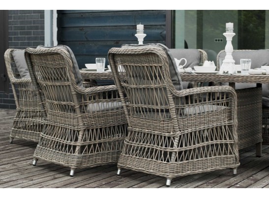 "Цесена" обеденная группа плетеная из искусственного ротанга в Каменске-Уральском