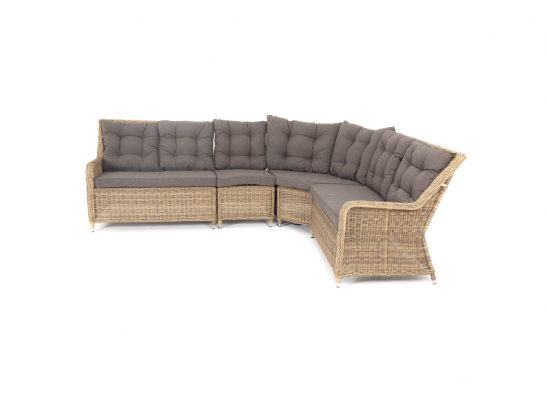 "Бергамо" модульный диван из ротанга, цвет соломенный в Каменске-Уральском