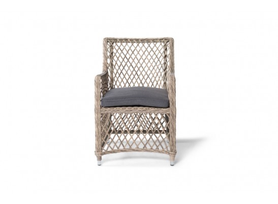 "Латте" плетеное кресло из искусственного ротанга, цвет соломенный в Каменске-Уральском