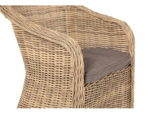 "Равенна" кресло детское плетеное, цвет соломенный в Каменске-Уральском