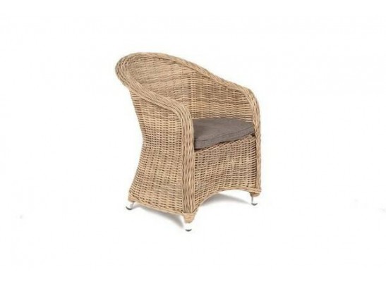 "Равенна" кресло детское плетеное, цвет соломенный в Каменске-Уральском