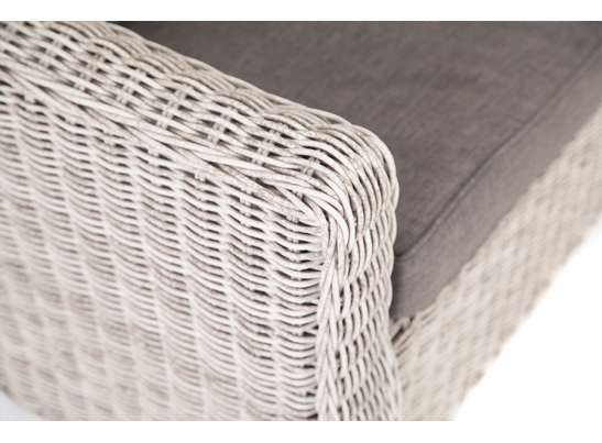 "Кон Панна" диван из искусственного ротанга двухместный, цвет бежевый в Каменске-Уральском