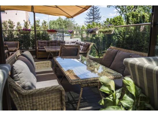 "Латте" плетеный стол из искусственного ротанга 200х90см, цвет соломенный в Каменске-Уральском