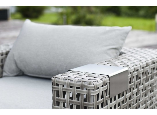 "Тито" плетеное кресло из искусственного ротанга, цвет серый в Каменске-Уральском