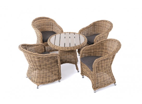 "Равенна" кресло детское плетеное, цвет соломенный в Каменске-Уральском