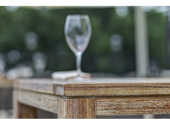 "Витория" деревянный стол из натурального тика, 200х100см в Каменске-Уральском