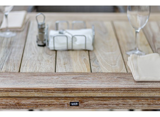 "Витория" деревянный стол из натурального тика, 200х100см в Каменске-Уральском