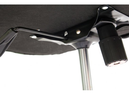 Кресло BOSS хром (кожзам/зеленый/перфорированный) в Каменске-Уральском