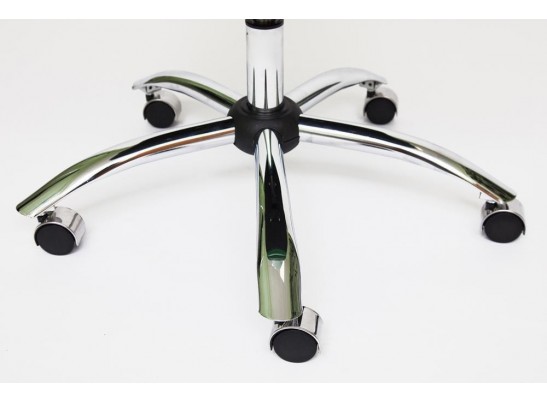 Кресло BOSS хром (кожзам/зеленый/перфорированный) в Каменске-Уральском