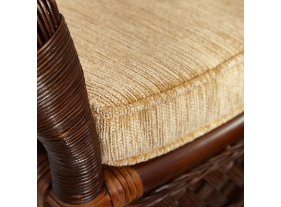 Комплект обеденный "ANDREA GRAND" (стол со стеклом+6 кресел+ подушки)