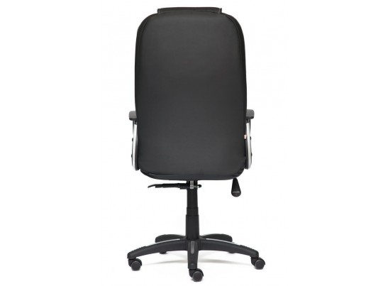 Кресло BARON (кожзам/черный/перфорированный) в Каменске-Уральском