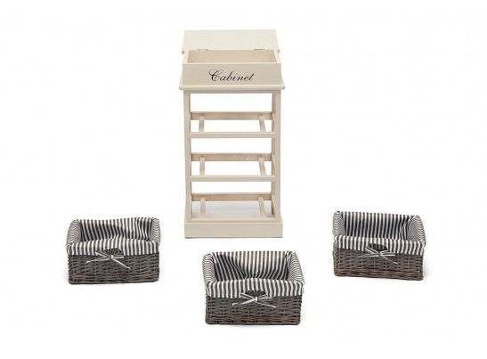 Тумба с 3 корзинами и ящиком Secret De Maison OUVERTURE 3 ( mod. 4336 )