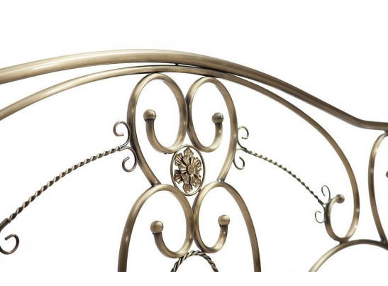 Кровать-софа односпальная JANE 90*200 Античная медь (Antique Brass)